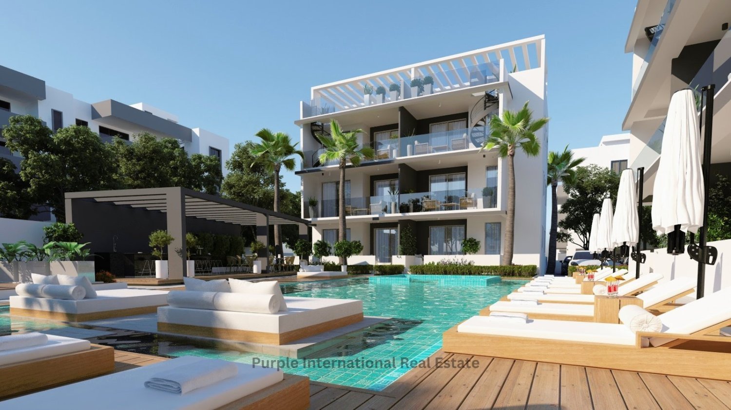 2 Schlafzimmer Wohnung in Paralimni, Cyprus, Nr. 21990