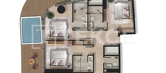 1 bedroom Apartment for sale in Al Marjan Island, Ras Al Khaimah, UAE № 96742 25