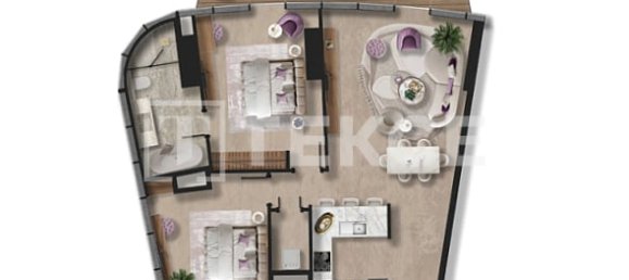 1 bedroom Apartment for sale in Al Marjan Island, Ras Al Khaimah, UAE № 96742 24