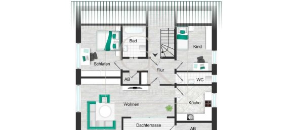 3 rooms Apartment in Rhein-Sieg, Germany No. 181220 19