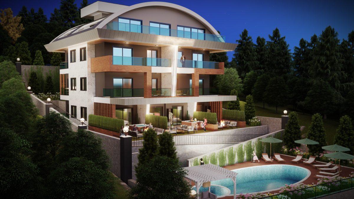 2 rooms Penthouse in Alanya, Turkey No. 9777