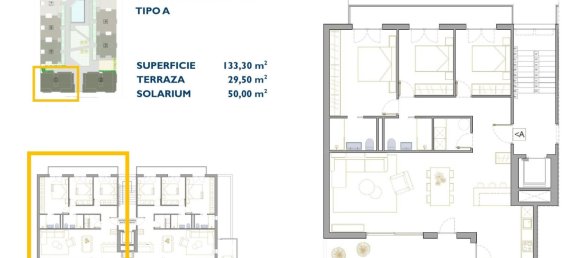 3 Schlafzimmer Penthouse in San Pedro del Pinatar, Spain, Nr. 12700 5