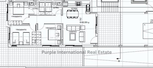 3 Schlafzimmer Wohnung in Deryneia, Cyprus, Nr. 22667 27