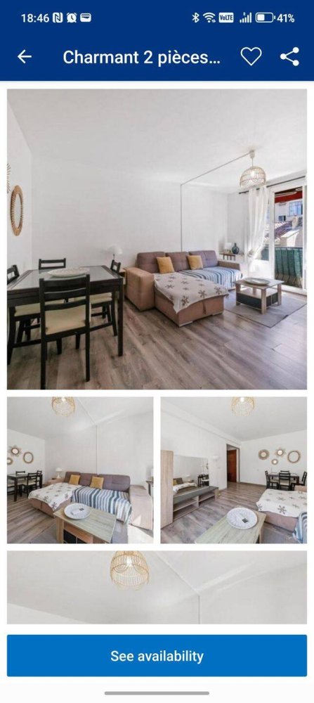 Studio in Marseille, France No. 331237