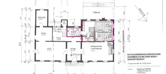 Офис с 4 комнатами в Клеве, Германия № 94060 17