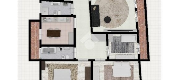 Квартира с 4 комнатами в Дарфо Боарио Терме, Италия № 185758 13