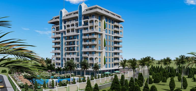 Apartamento de 1+1 en Avsallar, Turkey No. 886