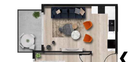 Apartamento de 1+1 en Avsallar, Turkey No. 886 3