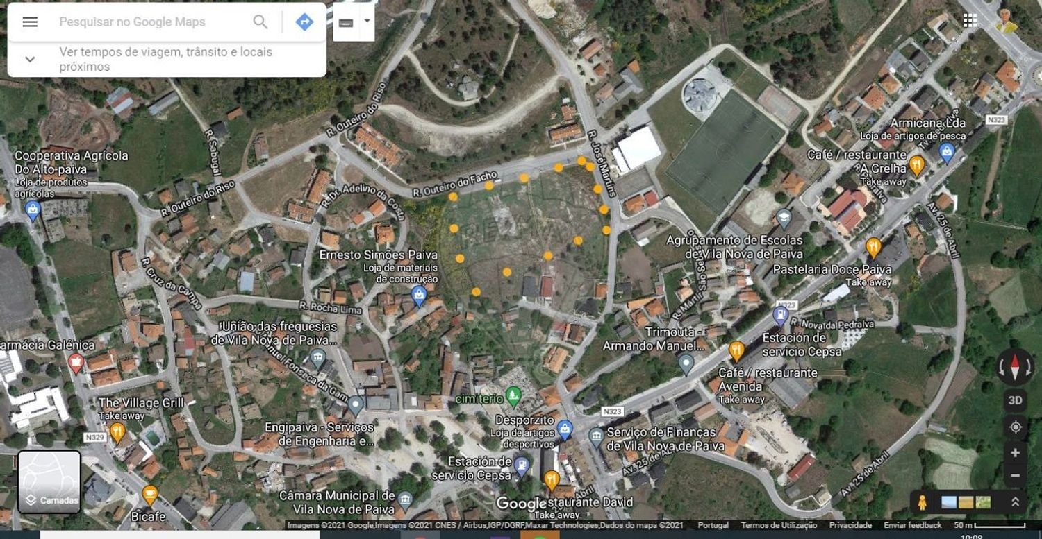  قطعة أرض في Vila Nova de Paiva, Portugal 298متر مربع رقم 43464