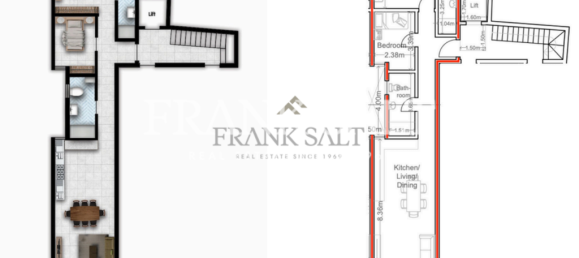 2 bedrooms Penthouse in San Gwann, Malta No. 2942 2