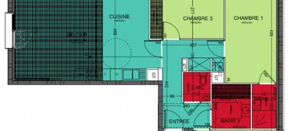 3 Schlafzimmer Wohnung in Mouvaux, France, Nr. 246189 4