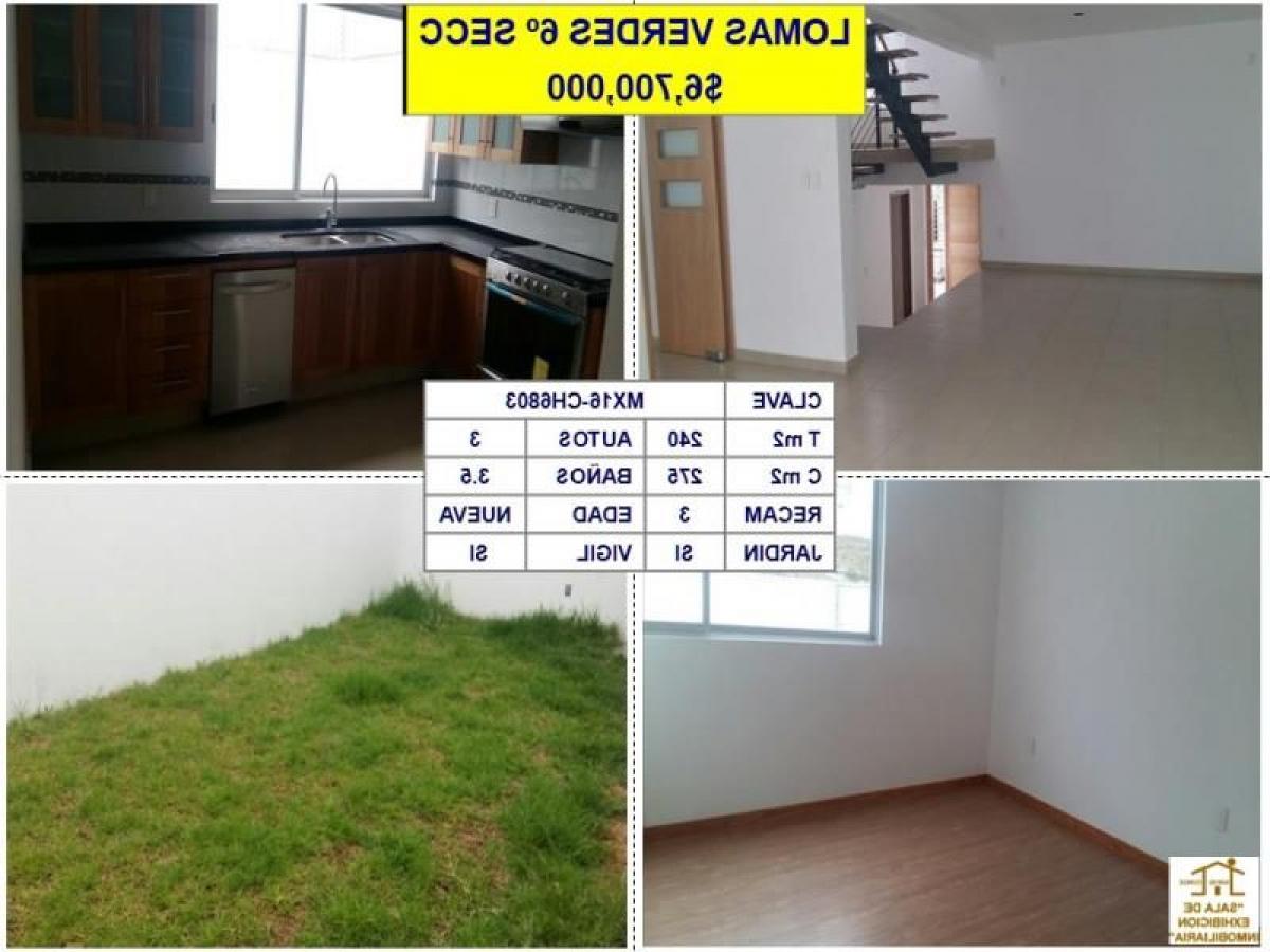 3 bedrooms House in Naucalpan de Juarez, Mexico No. 208602