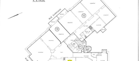 4 غرف نوم شقة في Strasbourg, France رقم 99356 6