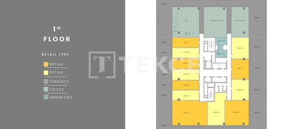 Магазин 81м² в Majan, Дубай, ОАЭ № 111723 12