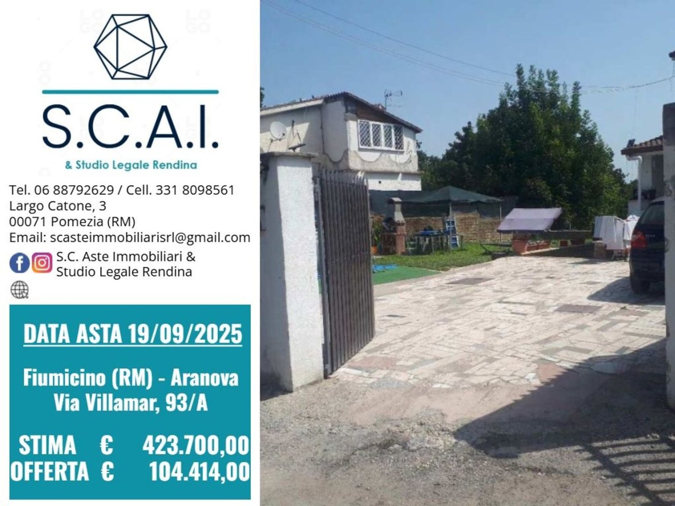 5 rooms House in Fiumicino, Italy No. 11166