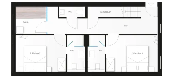 2 chambres Penthouse à Vorpommern-Rugen, Germany No. 190849 33