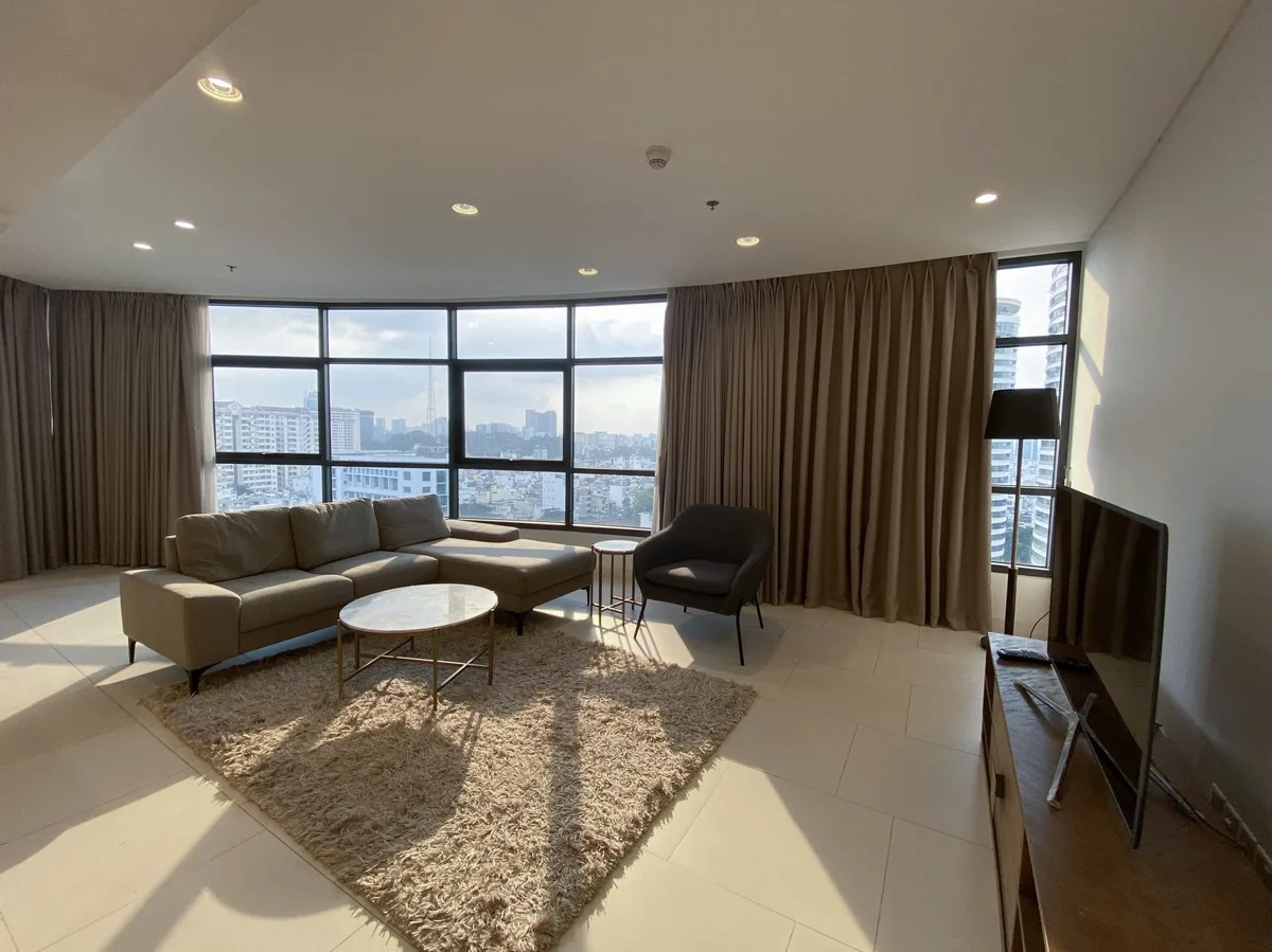 3 dormitorios apartamento en alquiler en Binh Thanh, Ho Chi Minh, Vietnam № 74931
