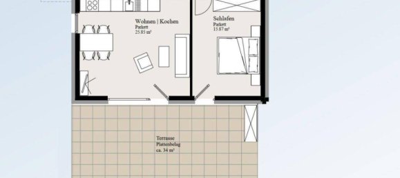 3 rooms Apartment in Salzburg, Austria No. 146422 10