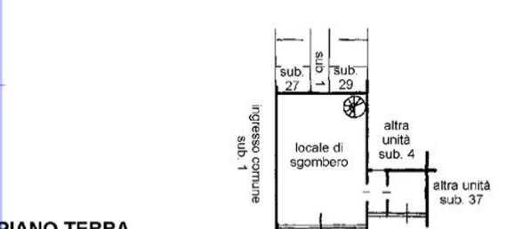 2-salle Appartement à Basiglio, Italy No. 3701 23