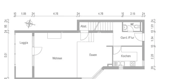 2 غرف نوم منزل ذو طابقين في Deggendorf, Germany رقم 323694 16