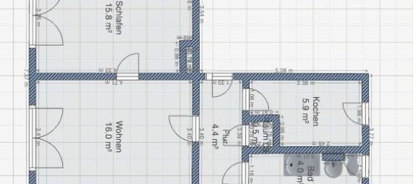 2غرفة شقة في Leipzig, Germany رقم 234918 3
