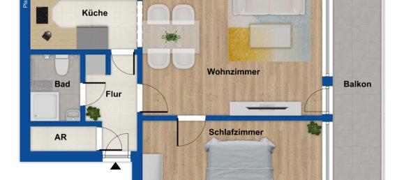 2-Zimmer Wohnung in Wuppertal, Germany, Nr. 281571 13