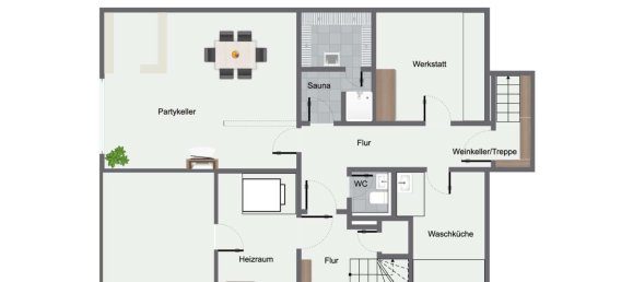 7غرفة منزل في North Rhine-Westphalia, Germany رقم 129692 21