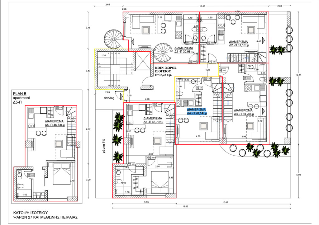 2 غرف نوم منزل ذو طابقين في Piraeus, Greece رقم 93610