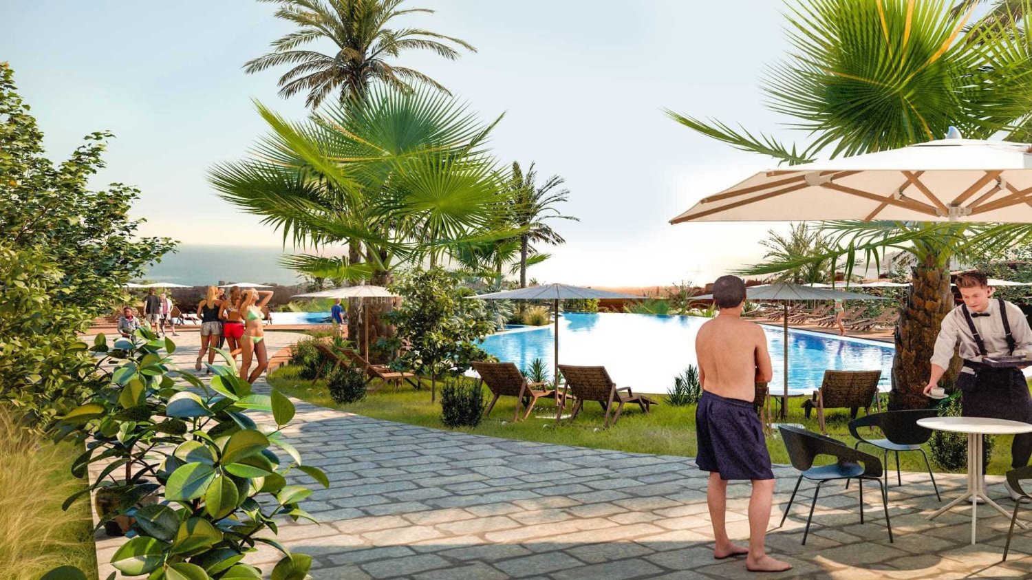 Appartement 2+1 à Exodus Resort Comfort City, Mahmutlar, Turkey No. 39877