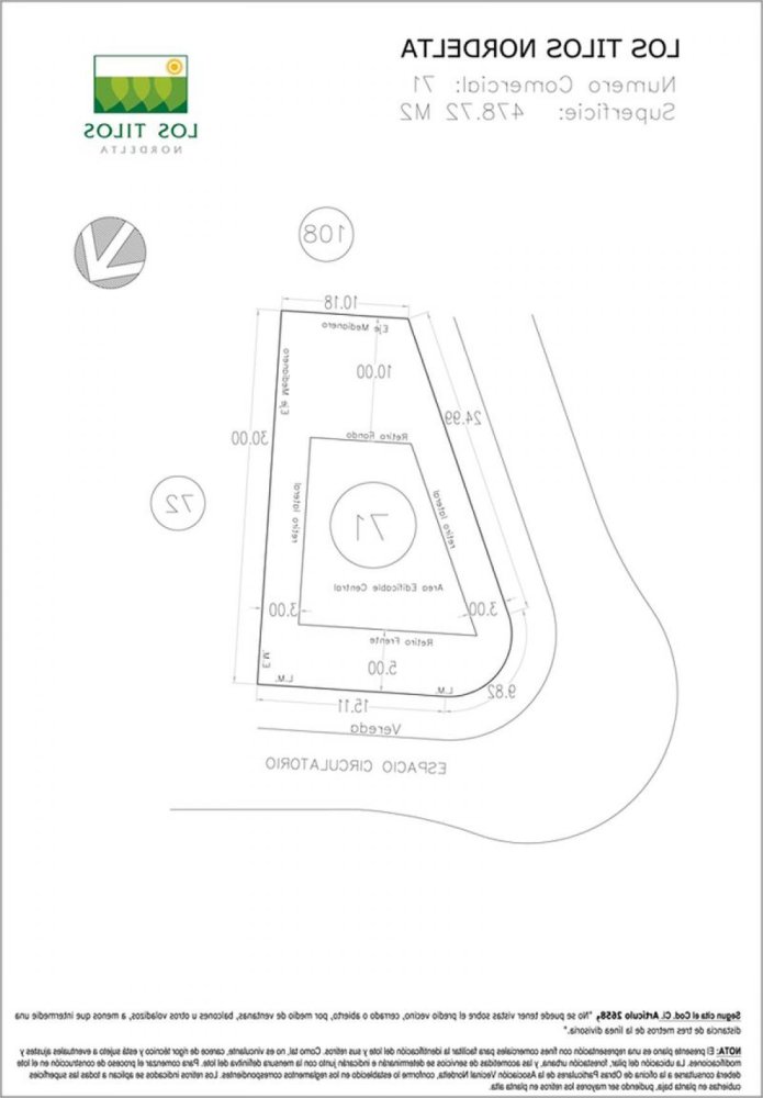 Grundstück in Tigre, Argentina, Nr. 45330