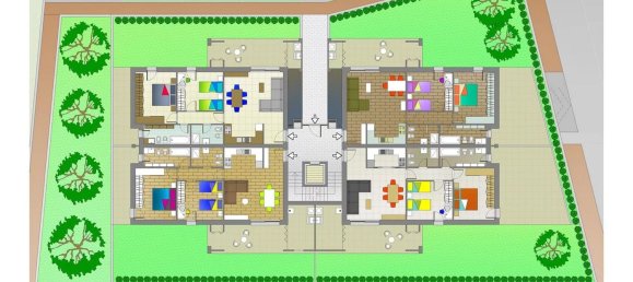 Земельный участок 3302м² в Монтесильвано, Италия № 73119 2