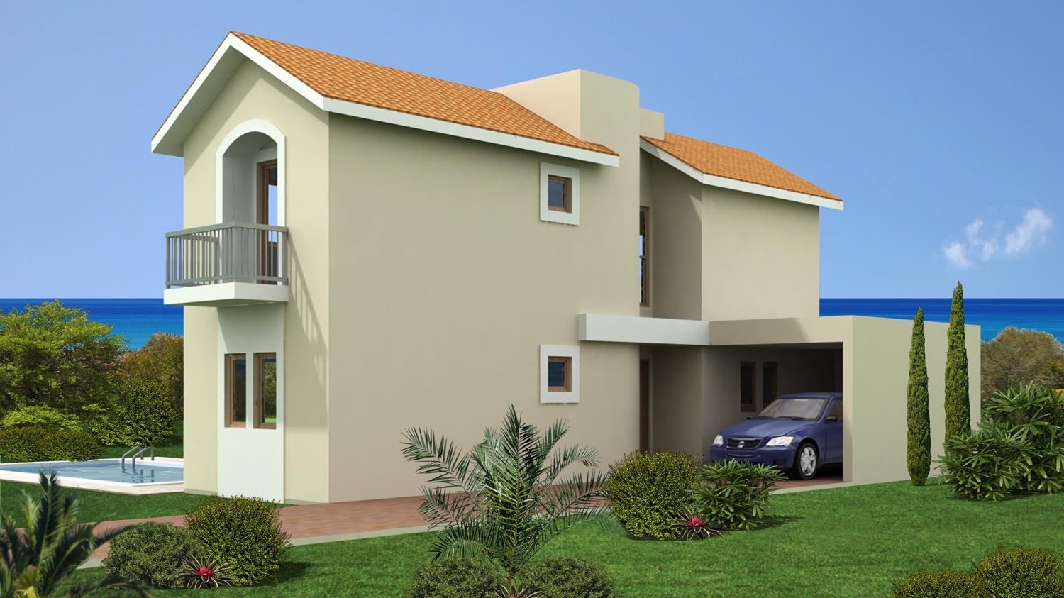 3 Schlafzimmer Villa in Monagroulli Hills, Monagroulli, Cyprus, Nr. 17293