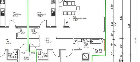 Apartamento de 4 habitaciónes en Koblenz, Germany No. 106371 12