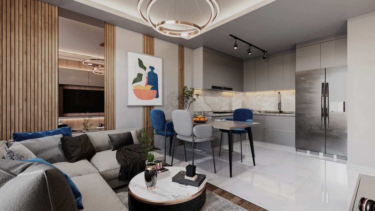 Apartment 3+1 in Lotus Terrace, Aksu, Turkey No. 39198