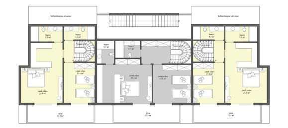 شقة 2+1 في Side, Turkey رقم 7828 7