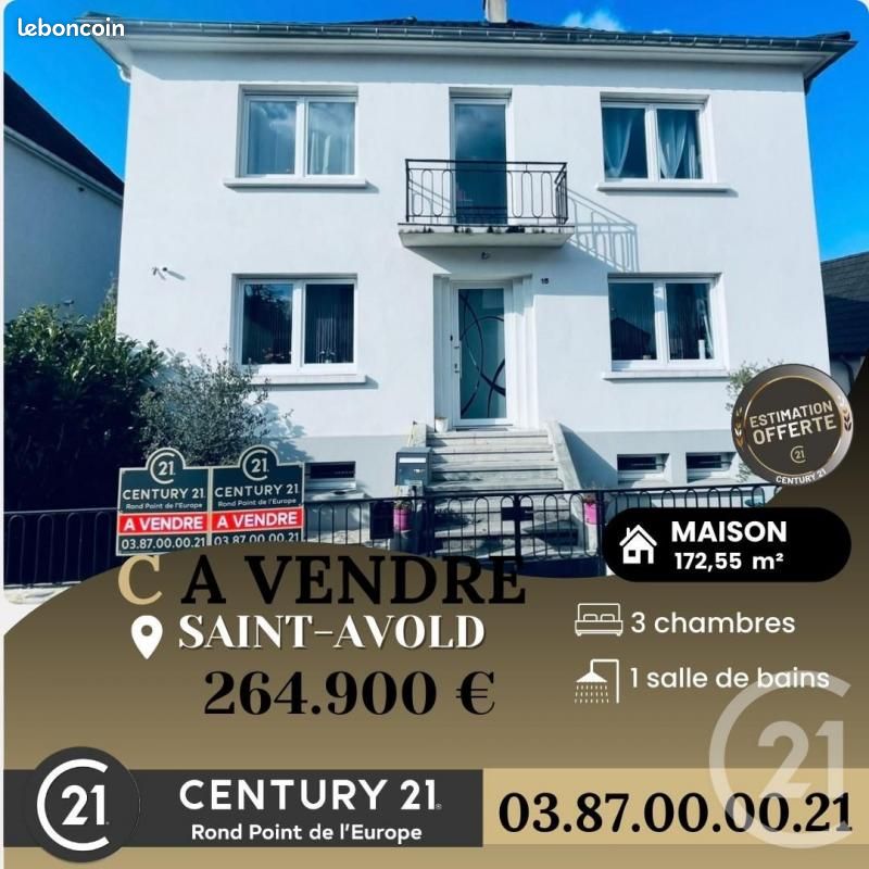 3 غرف نوم منزل في Saint-Avold, France رقم 47511