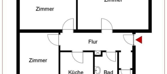3-Zimmer Wohnung in Reutlingen, Germany, Nr. 1465 2