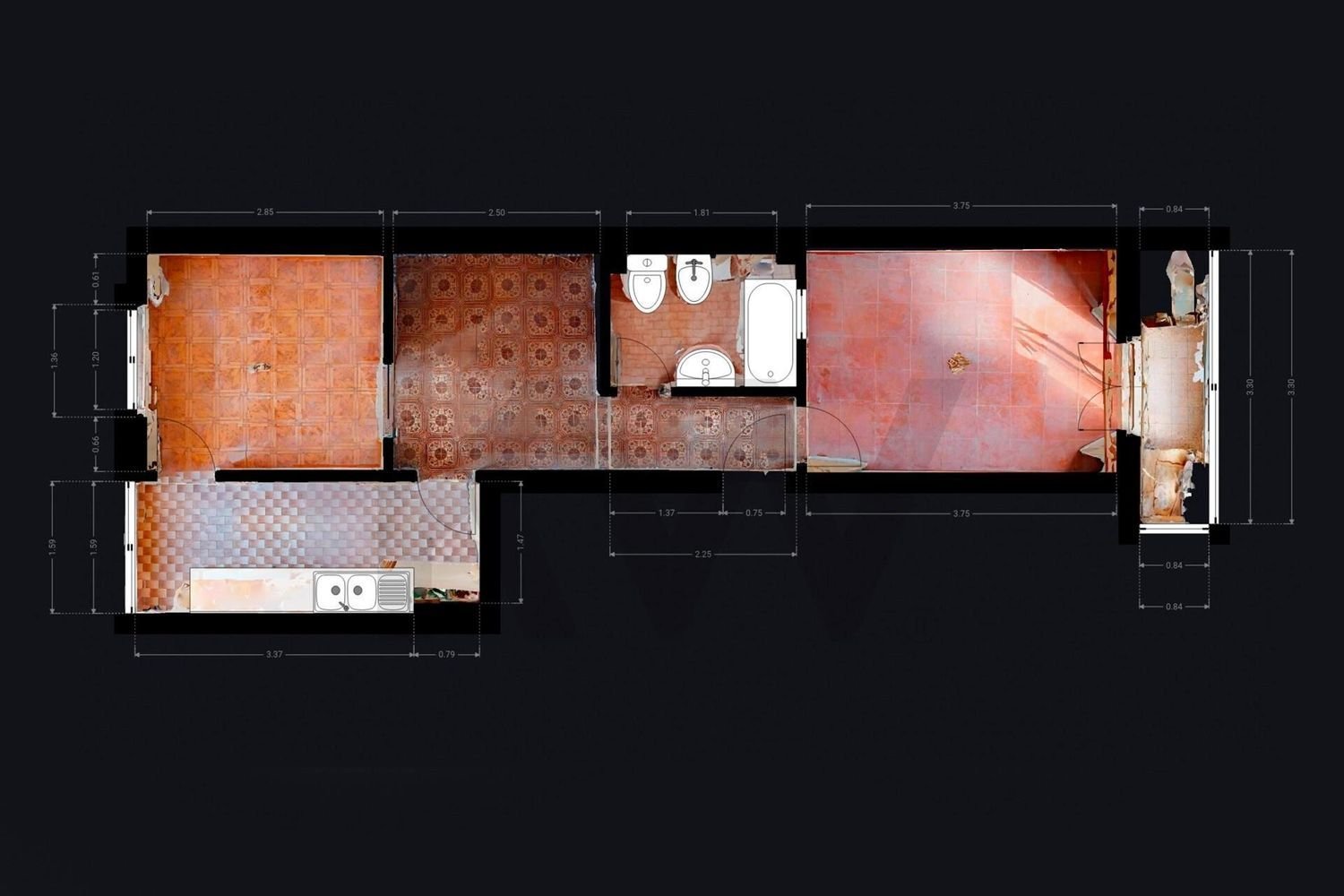 1 غرف نوم شقة في Loures, Portugal رقم 347187