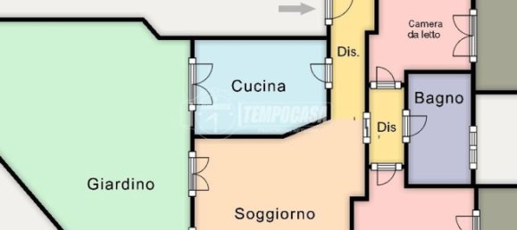 4غرفة شقة في Treviglio, Italy رقم 277914 24