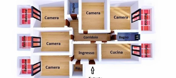 5 bedrooms Apartment in Salerno, Italy No. 11305 77