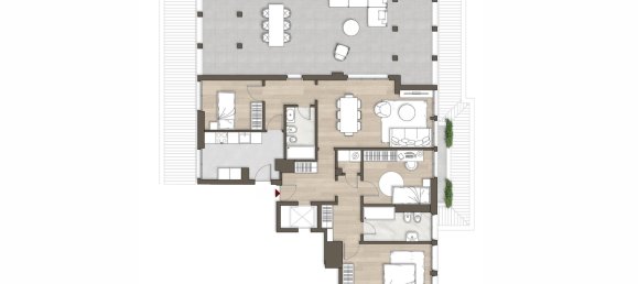 Penthouse T3 em Milan, Italy N.º 270879 10