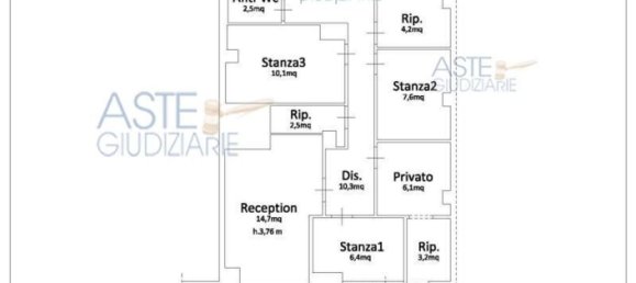5 rooms Apartment in Rome, Italy No. 290155 7