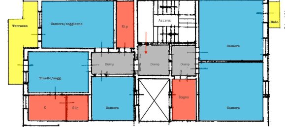 5 bedrooms Apartment in Pisa, Italy No. 326018 9