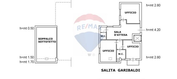 Büro in Monreale, Italy 85m², Nr. 58069 43