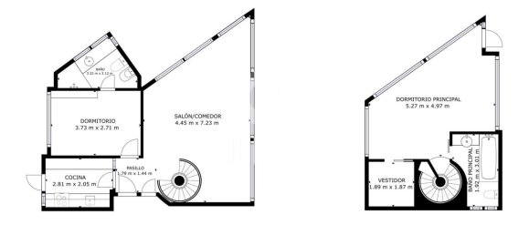 Duplex T2 em Madrid, Spain N.º 171802 33