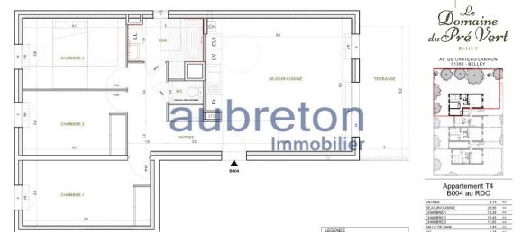 1 غرف نوم شقة في Belley, France رقم 204563 5