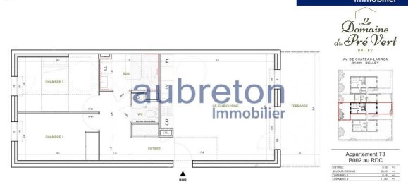 1 غرف نوم شقة في Belley, France رقم 204563 4