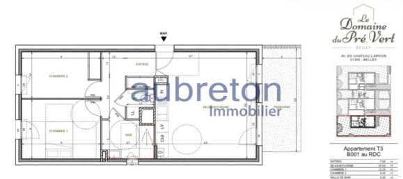 1 غرف نوم شقة في Belley, France رقم 204563 3