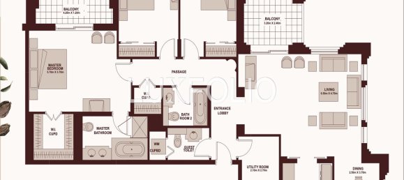 3 bedrooms Apartment in Old Town, UAE No. 100811 13