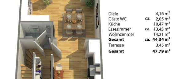 Таунхаус с 3 спальнями в Клеве, Германия № 308719 2